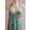 Robe Molly Ocean longue col.vert d'eau T4