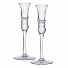 Rosedale 200 Glass Candlestick - Set of 2