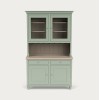 Suffolk 4ft Glazed Dresser - Sage