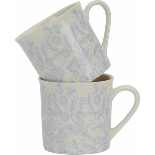 Olney Mug - Flax Blue - set of 2