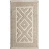 tapis de bains coton MASTRO RAPHAEL - ROMBI 70 x 140 cm bianco