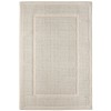 tapis de bains coton MASTRO RAPHAEL - ROMBI 70 x 140 cm bianco