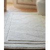 tapis de bains coton MASTRO RAPHAEL - ROMBI 70 x 140 cm bianco