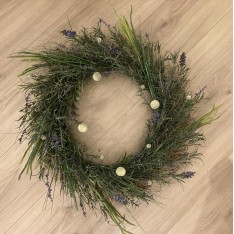 Culpeper Lavender and Rosemary Wreath