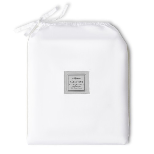 Albertine Super King Fitted Sheet - Lily