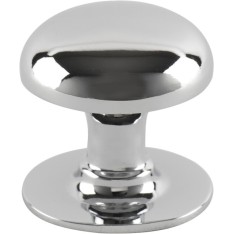 Chichester Mushroom Knob - Chrome - Medium