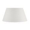 Henry 26" Cone Warm White Linen Lampshade