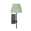 Hanover Wall light Bronze with Fermoie 8" Green Popple