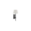 Hanover Wall Light Bronze with Henry 7" shade Warm White