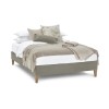 Francis 160 Euro King Bed Base - Linara Natural