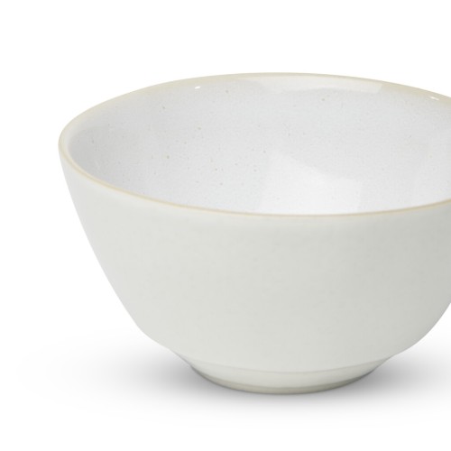 Clovelly Dipping Bowl - Reactive White - small model