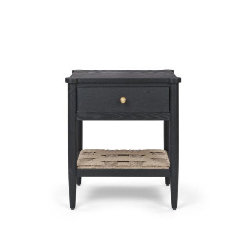 Frome Side Table - Warm Black Oak