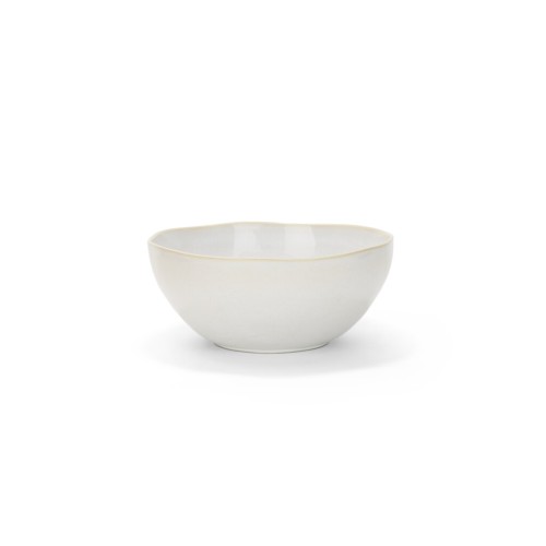 Clovelly Serving Bowl - Reactive White