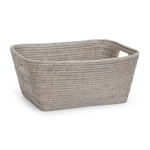 Ashcroft Square Basket 51x44cm - Silver Reed