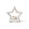 Aster Star Tealight Holder - White