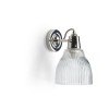 Shaftesbury Ribbed Wall Light - Chrome