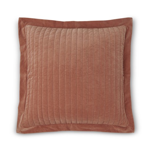 Adeline Velvet Cushion Cover 57x57cm - Rust