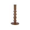 Floella Wide Candle Holder - Amber