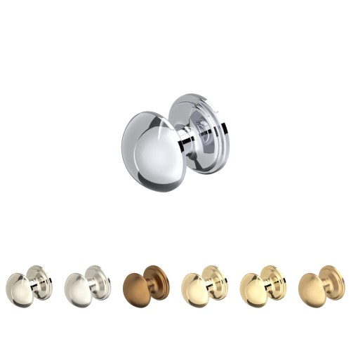 Perrin & Rowe Button Small drawer handle