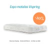 Vispring matelas Tiara Shoulder zone 90x200 medium/firm