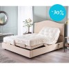 Vispring Topaz II Recliner  2x 90x200 + tête de lit