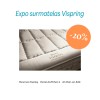 Vispring Surmatelas Heaven 160x200