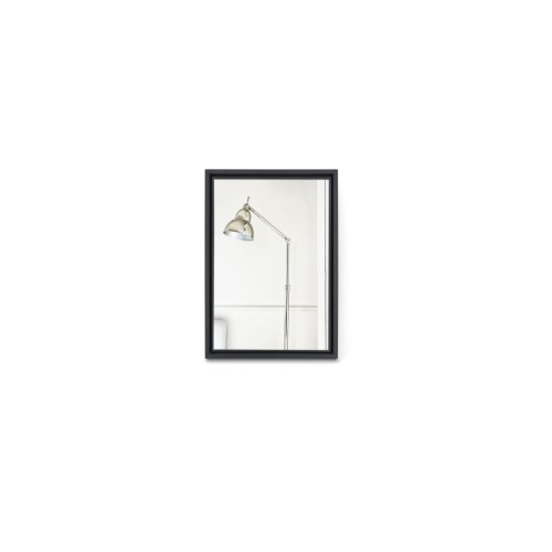 Carter 84 Rectangular Mirror - Black Steel