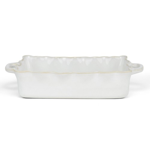 Bramley Baking Dish, Large - Reactive White