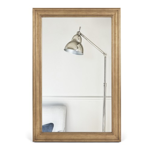 Fleming 124 Rectangle Mirror - Gold Gilt