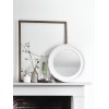 Buckingham 74 Round Mirror - Off White