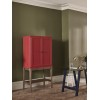 Ardingly Cabinet - Burnham Red