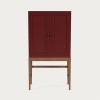 Ardingly Cabinet - Burnham Red