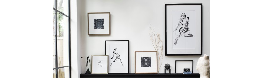 Wall art and photo frames